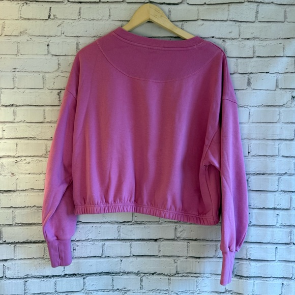JoyLab Soft Pink Ribbed Top‎ - Picture 4 of 4